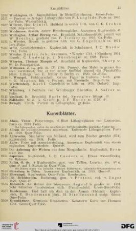 Kunstblätter (Nr. 2546-2750)