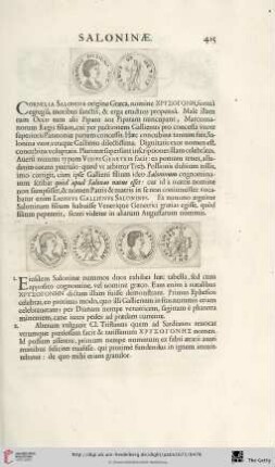 Numismata Saloninae