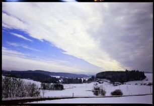 Breitnau: Föhnhimmel über Breitnau