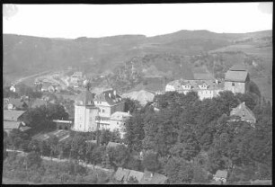 Petschau. Blick nach Petschau