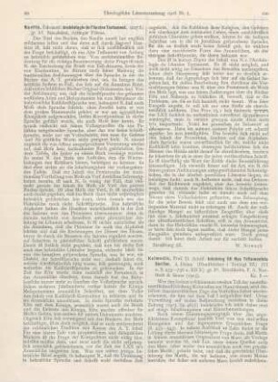 100-101 [Rezension] Kolmodin, Adolf, Inledning till Nya Testamentets Skrifter. Dl. 2