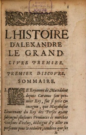Histoire d'Alexandre le grand