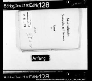 Schuldensachen des Albert Wysscher