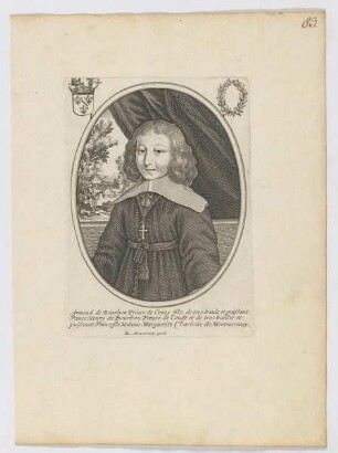 Bildnis des Armand de Bourbon de Conty