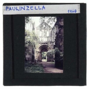 Paulinzella, Kloster Paulinzella