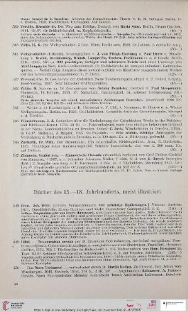 Bücher des 15.-18. Jahrhunderts, meist illustriert (Nr. 548 - 613)