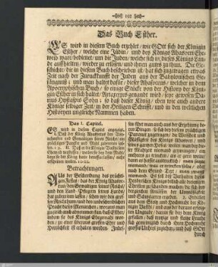 Das Buch Esther.