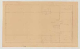 Laupin (Kreis Ludwigslust): Bauernhaus. Grundriss
