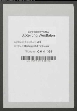 Verkauf des 1. Teils des Backenesch, Gemeinde Metelen, an Joh. Bernh. Wensing in Metelen (Nr. 1533).