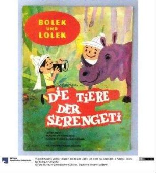 Bolek und Lolek. Die Tiere der Serengeti. 4. Auflage.