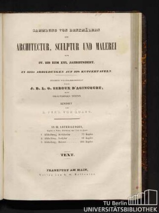 3,2: 3, Sammlung der vorzüglichsten Denkmäler der Malerei vorzugsweise in Italien vom IV. bis zum XVI. Jahrhundert; [2], Text