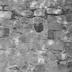 Mauerdetail der Kirche in Gahlen bei Vetschau. : Dźěl murje cyrkwje w Gołynje pola Wětošowa.