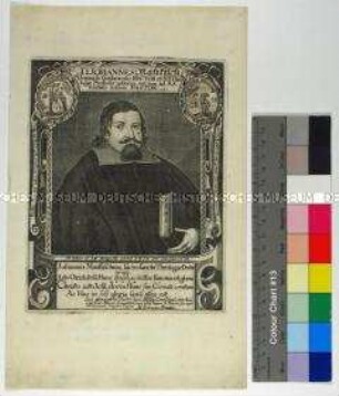 Porträt des evangelischen Theologen und Pädagogen Johann Maukisch