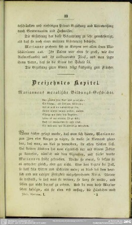 Dreizehntes Kapitel. Mariannens moralische Bildungs-Geschichte