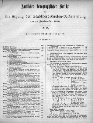 No. 28, 12. September 1889