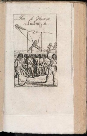 Jeu de Garçons. = Knabenspiel.