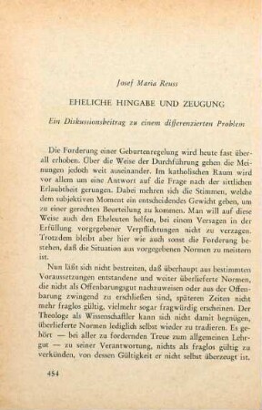 454-476 Eheliche Hingabe und Zeugung