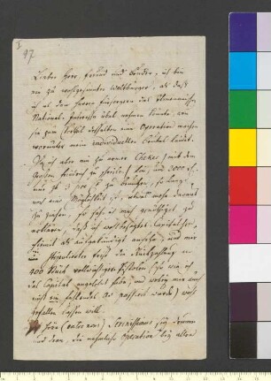 Brief von Wieland, Christoph Martin an Goethe, Johann Wolfgang von