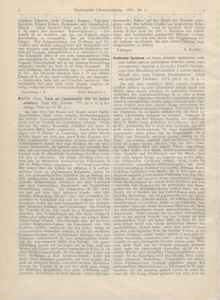 3-4 [Rezension] Martin, Abbé, Traité sur l‘accentuation chez les Syriens orientaux
