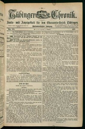 8. Oktober (Nro. 223) - 14. Oktober (Nro. 228)
