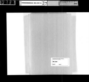 Abschriften von Zeugenaussagen und Berichten