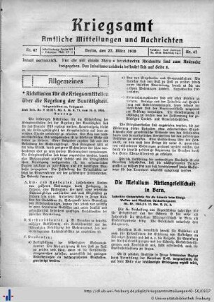 Nr. 47, 27.03.1918