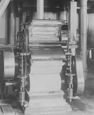 Walzenmahlstuhl : Technikgeschichte | Technik und Wirtschaft | Brot