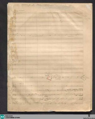 Marches - Mus. Hs. 1421 : orch; D; LoWV 64