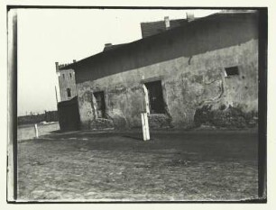 Hauswand (vermutlich auf dem Ringbahn-Gelände), nahe Sophie-Charlotten-Straße