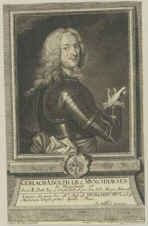 Bildnis des Gerlach Adolph de Mvnchhavsen