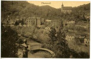 Tharandt. Blick auf Tharandt