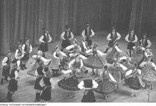 Dresden, Altmarkt, Kulturpalast. Festveranstaltung aus Anlass des 20. Gründungstages der DDR, 1969