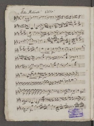 Allo Moderato Alto