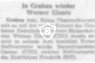 In Grabau wieder [Name maskiert]