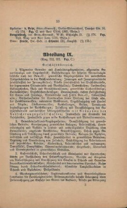 Abteilung IX
