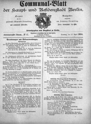 1884,17: No. 17, 27. April 1884