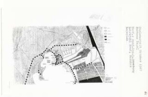 Kurhaus, Berlin-Tegel (Diplomarbeit bei Bernhard Hermkes): Strukturplan 1:4000