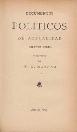 Documentos politicos de actualidad