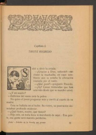 Capítulo L - Triste regreso