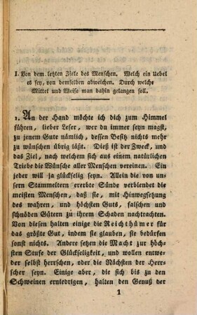 Das Nützlichste aus den Schriften der heiligen Väter oder Handleitung zum Himmel
