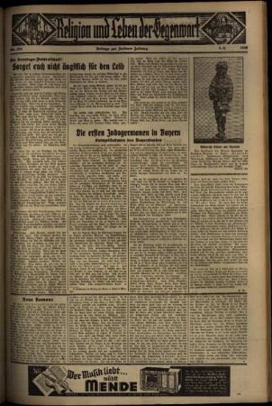 Dritte Ausgabe vom Samstag, den 05. September 1936.