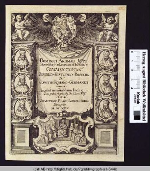 Commentarius juridico-historico-politicus de comitiis romano-germanici imperij.