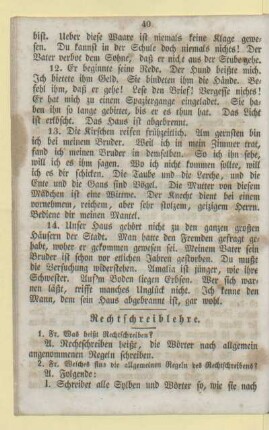 Rechtschreiblehre