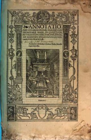 Annotationes in 24 libros Pandectarum