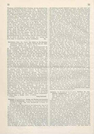 31-32 [Rezension] Bienemann, Friedrich, Werden und Wachsen einer deutschen Kolonie in Süd-Russland