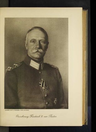 Grossherzog Friedrich II. von Baden.