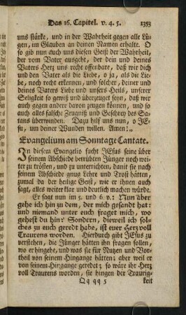 1353-1371, Evangelium am Sonntage Cantate
