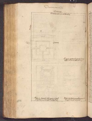 Grundriss des Tempels von Jerusalem = Druck LXVIv