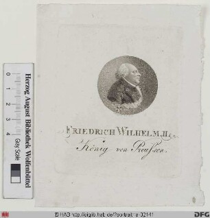 Bildnis Friedrich Wilhelm II., König von Preußen (reg. 1786-97)