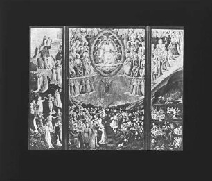 Florenz: Akademie (Gemälde "Jüngstes Gericht" von Fra Anelico da Fiesole)